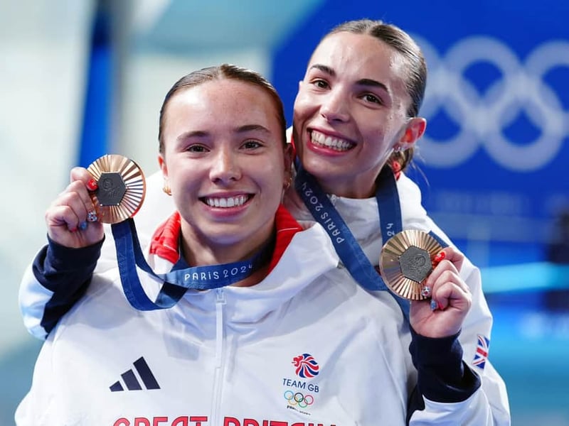 Yasmin Harper and Scarlett Mew Jensen became the first Team GB women's diving Olympic medal winners since Liz Ferris in 1960.