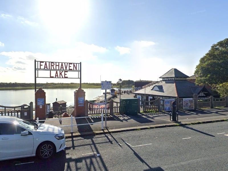 About 20 minutes south of Blackpool, Fairhaven Lake is a fantastic day-out destination with boating, a café, and beautiful landscaped gardens.