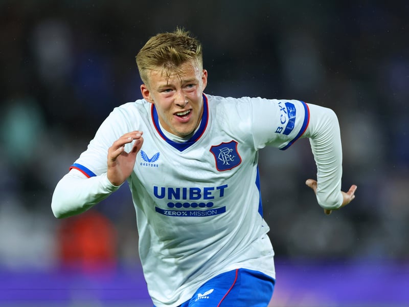 The 21-year-old ex-Aberdeen midfielder has been a rare bright light during a challenging pre-season campaign for the Gers. Was impressive at Pittodrie last season and will be hoping to stamp his authority on Philippe Clement's squad this year.