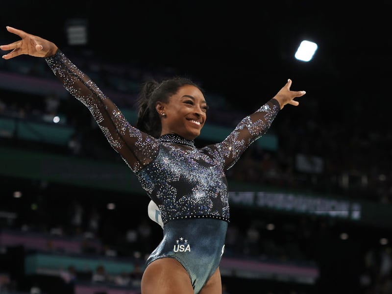 A mental block meant that American gymnast Simone Biles was forced to pull out of several events in the last Games in Tokyo - a reminder that even a born winner with 27 world and Olympic medals can suffer from anxiety. If there were any questions about her ability to cope with the immense pressures of competition, she soon answered them by blowing away her rivals in qualifying, posting an overall score that would have won the last three World Championships. Biles' sheer joy at being back to her best was plain for all to see. She will now attempt to take home four gold medals - after qualifying for the team, all-around, vault, floor and beam final - but is already a winner.