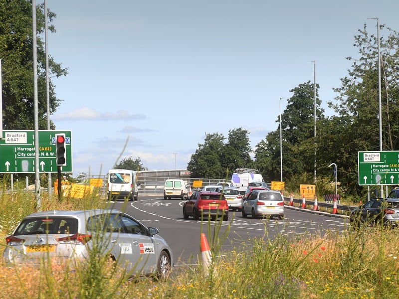 The Armley Gyratory is a major entry/exit point for traffic travelling through and into the city with an estimated 100,000 vehicles passing through it daily.