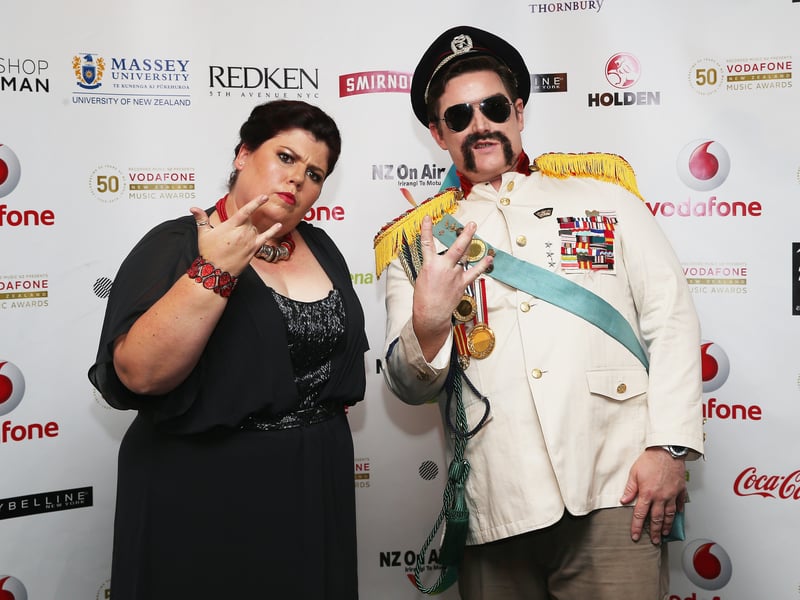 South African comedian Urzila Carlson, seen here with Heath Franklin as Mark "Chopper" Read, will be performing at Sheffield's Leadmill on October 15 and then at Leeds' City Varieties Music Hall on October 16 2024.