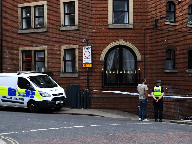 A 39-year old-man has been taken to hospital with serious injuries.