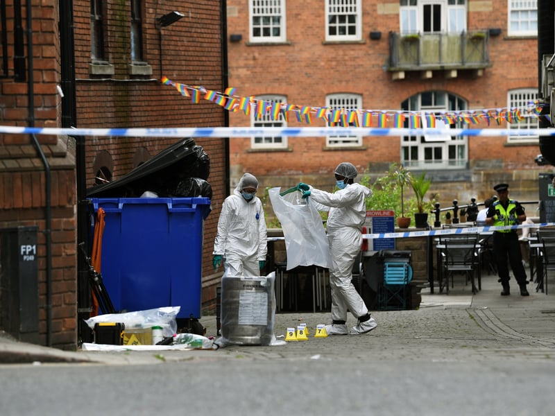 A 19-year-old man has been arrested on suspicion of assault and remains in police custody at this time.