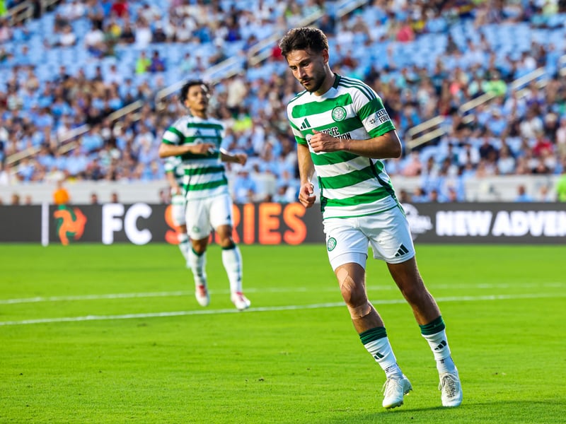 The German winger has been in wonderful form during the summer, but missed the 4-1 win over Chelsea with a sore back. The Hoops expect him to be fit for the season opener though, and his pre-season form will see him get the nod over James Forrest.
