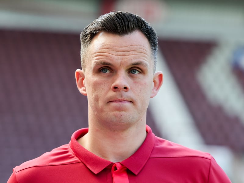 Despite the continuous rumours that swirl around him, Shankland remains a Hearts player - so he starts.
