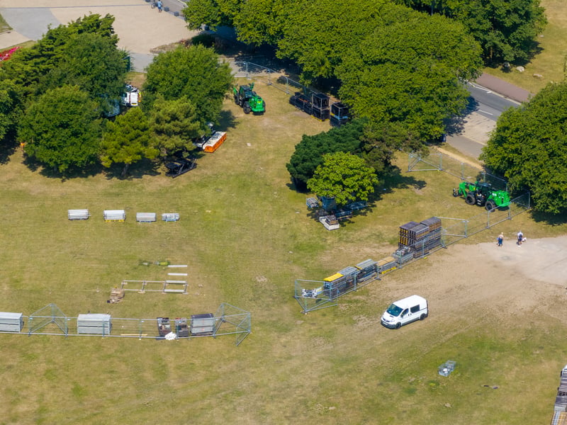 Preparation is getting underway ahead of Victorious Festival 2024. 