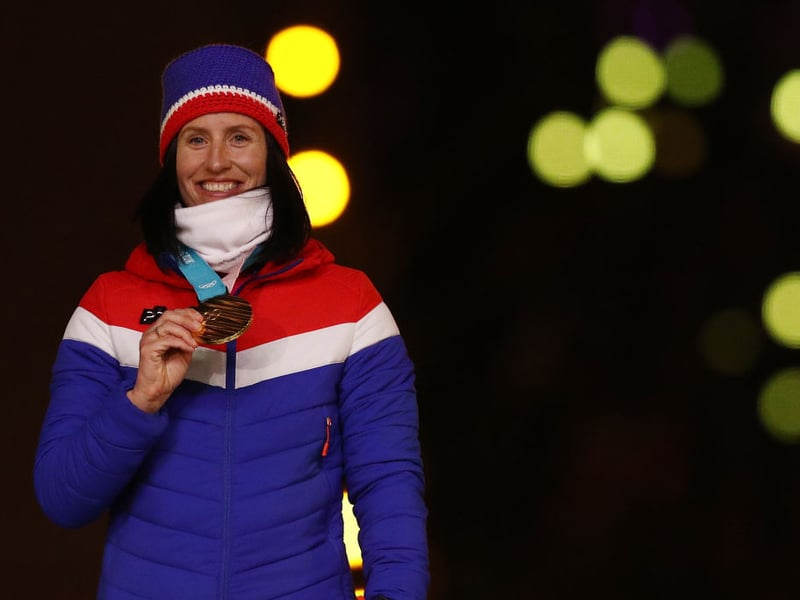 With 15 Olympic medals to her name, Norway's Marit is the most successful Winter Olympian in history. Between 2002 and 2018 the cross-country skier won 8 golds, 4 silvers and 3 golds.