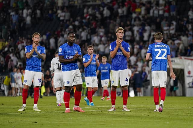Which shirt will the Pompey squad be wearing in the 2024/25 Championship season?