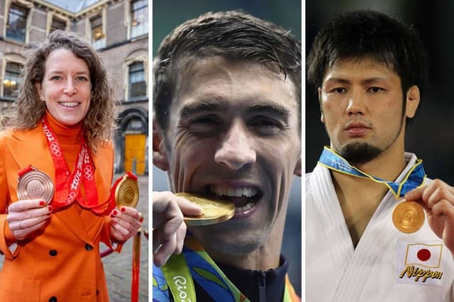 Some of the most decorated Olympians of all time.