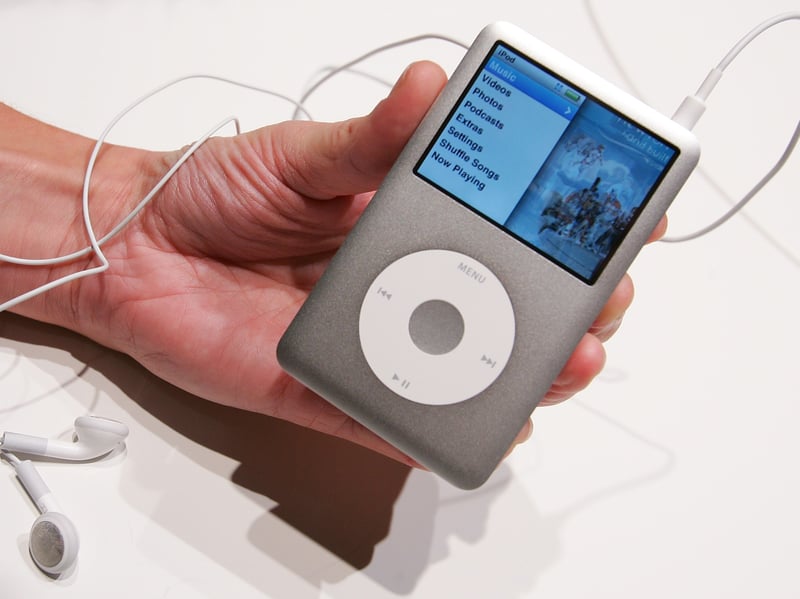 Who remembers the iconic iPod advert from the 00s? Storing all your songs in your pocket was like being in a sci-fi film - before the days of Spotify! 