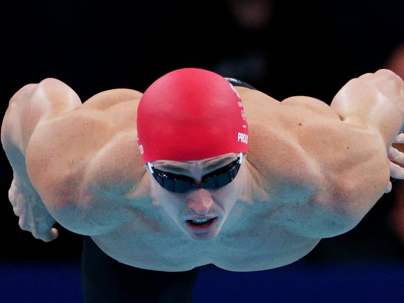 Proud won his first Olympic medal in the 50m men's freestyle to add to his medals in the world championships, European championships and Commonwealth Games.