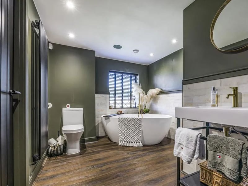 This home is on the market for £850,000 and it is being sold with Sarah Oliver Property.