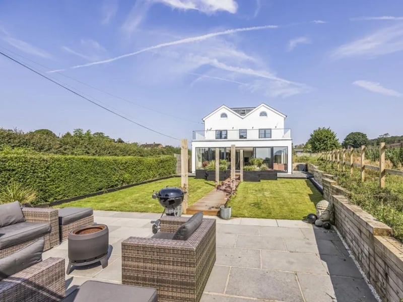 This home has a lovely back garden perfect the summer.