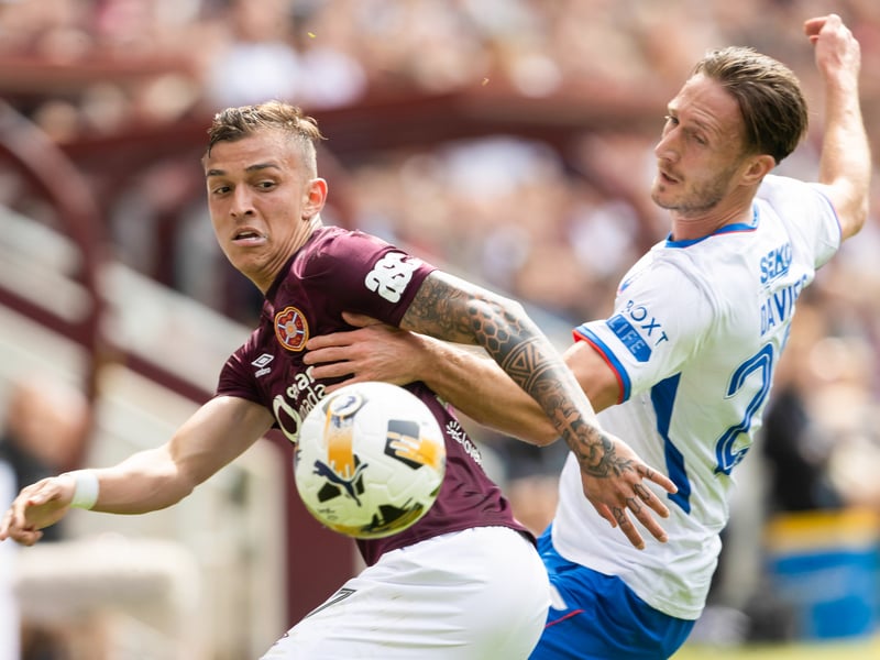 The left-sided centre-half looked uncomfortable at times with the pace of Kenneth Vargas, but he and his defensive colleagues managed to hold firm when under pressure in the opening exchanges.