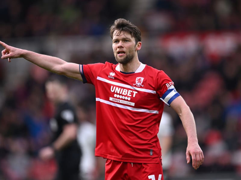 (for McGree, 88) A late cameo for the Boro captain following an injury setback. N/A