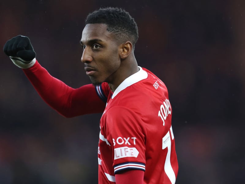 (for Doak, 88) Came on in the closing stages as Boro saw the game out. N/A