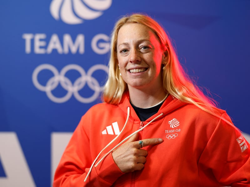 Another of Team GB's big winners, Aldridge took the gold for Women’s Kite in sailing.