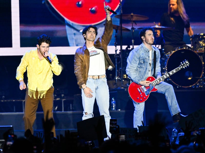 The Jonas Brothers finally bring their energetic pop-rock show to Glasgow, performing hits old and new, as they perform at the OVO Hydro on September 13 2024.