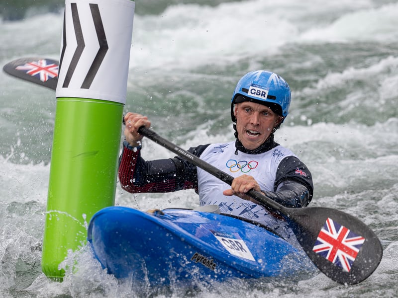 After missing the Tokyo Olympics, Clarke added an Olympic silver to the gold his previous won at Rio 2016 for men's kayak cross.