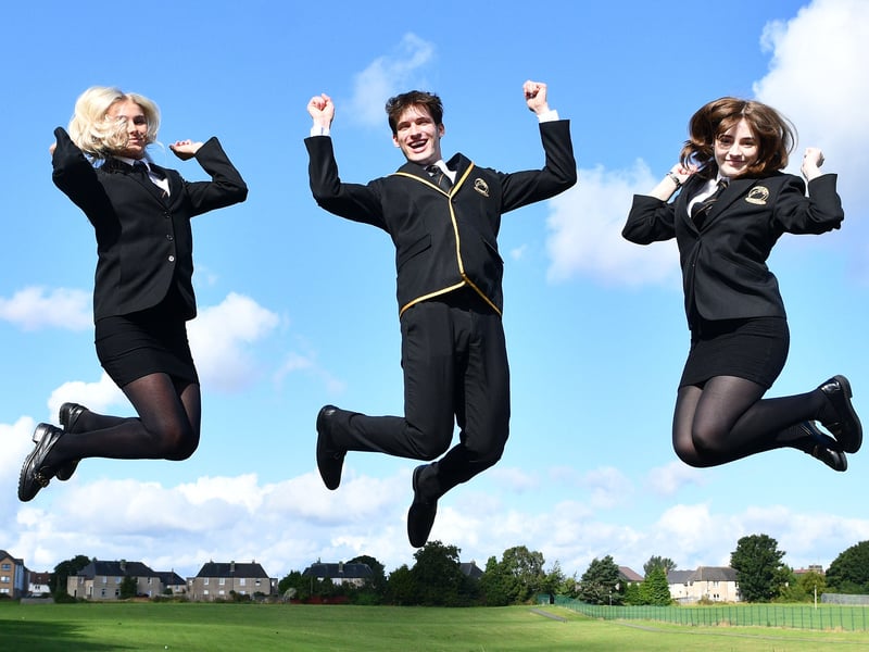 Pictured Eva Miller-Watt, Máté Novák and Morven Nash.