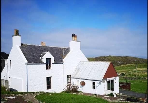 Idyllic home goes up for sale in the Shetland Isles for £80,000