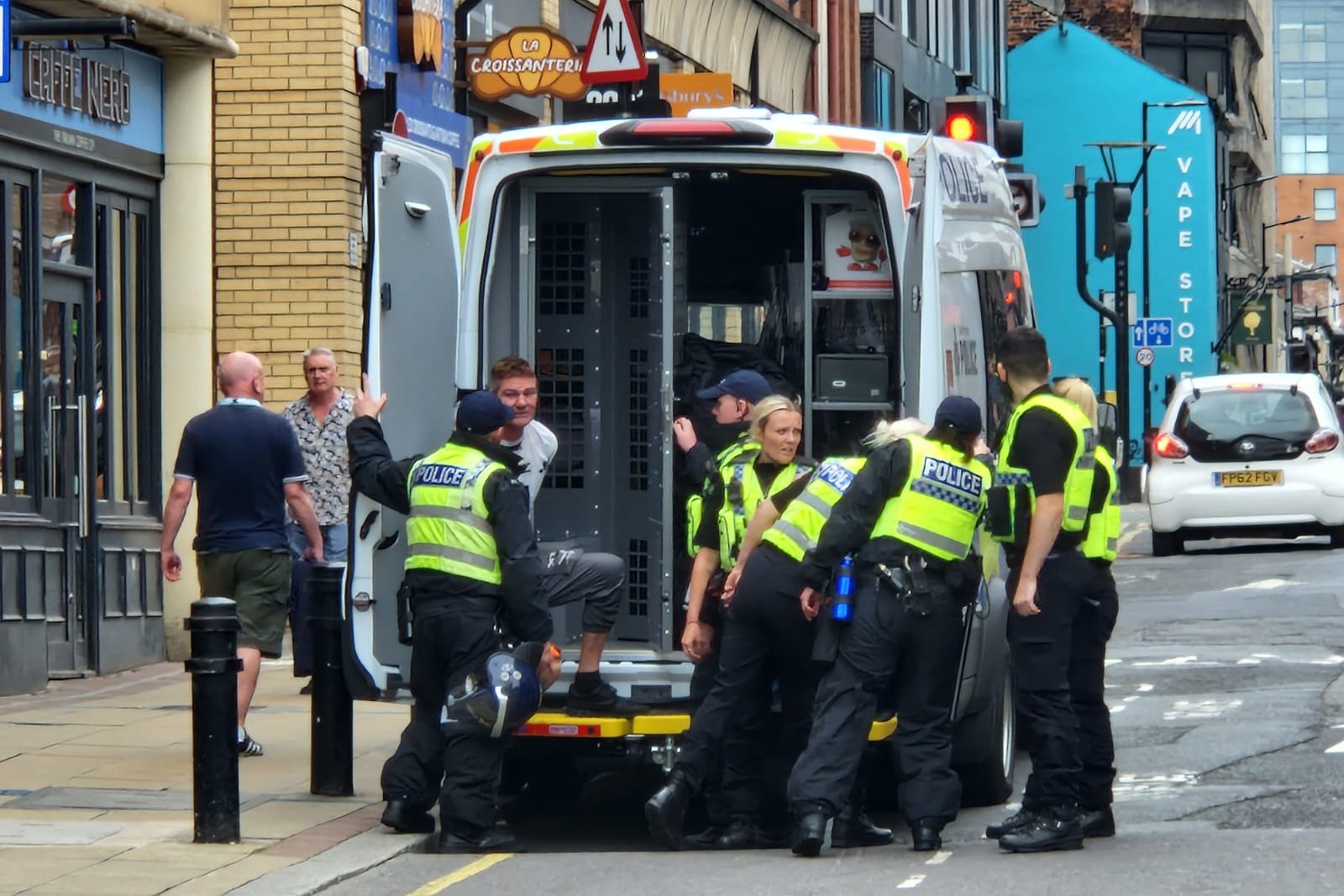 Police issue update after rally in Sheffield city centre