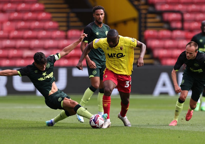 Watford's Kaymbe scored 7.7 as he scored the club's opener in a 3-2 win over Millwall