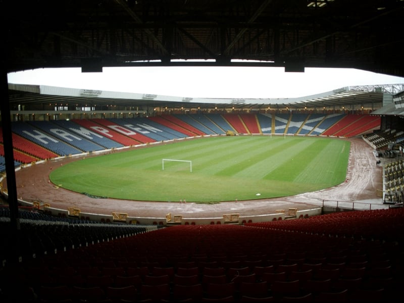 General view of Hampden Park in 1995. 
