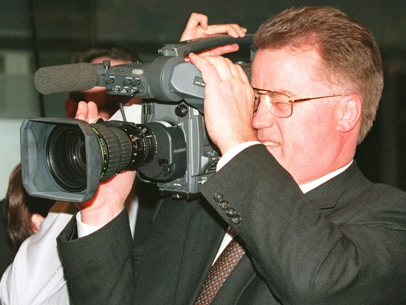 If you want to capture a moment on video now, like a kid's birthday party, all you need to do is fish your phone out of your pocket or purse. But back in the 1980s you had to use a camcorder and they were massive.