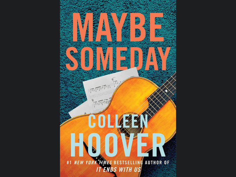 Maybe Someday, published in 2014, has more than 570,000 reviews on Goodreads and an average rating of 4 stars. The first in Colleen Hoover’s Maybe series, it follows college student Sydney as her ideal life shatters after finding out that her boyfriend is cheating on her and she becomes captivated by her attractive neighbour Ridge. 