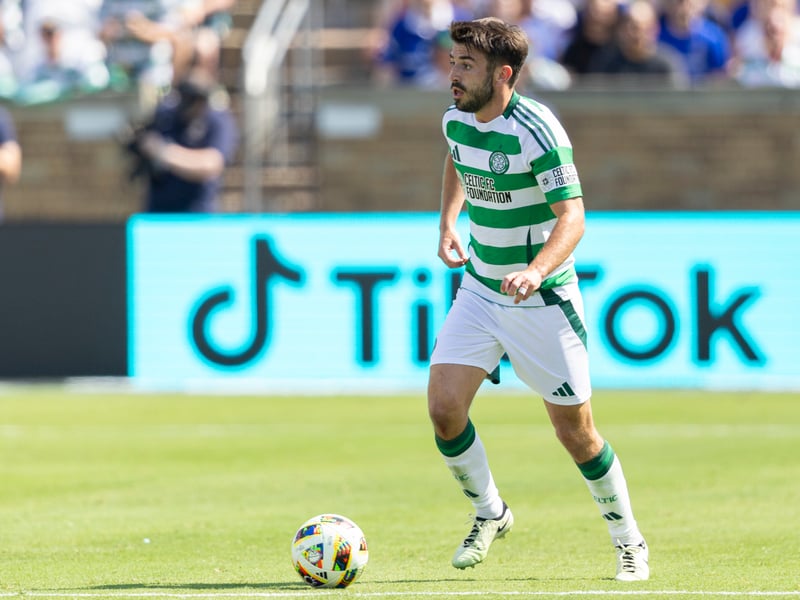 He is Celtic's first choice left-back, so he starts when fit.