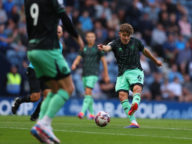 Arblaster scored an 8.4 as he scored the opener for Sheffield United as they beat Preston North End 2-0.
