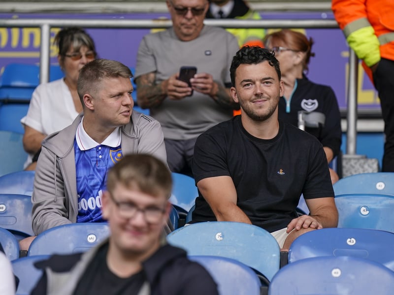 Pompey fans were in full voice on their side's Championship return at Leeds United.