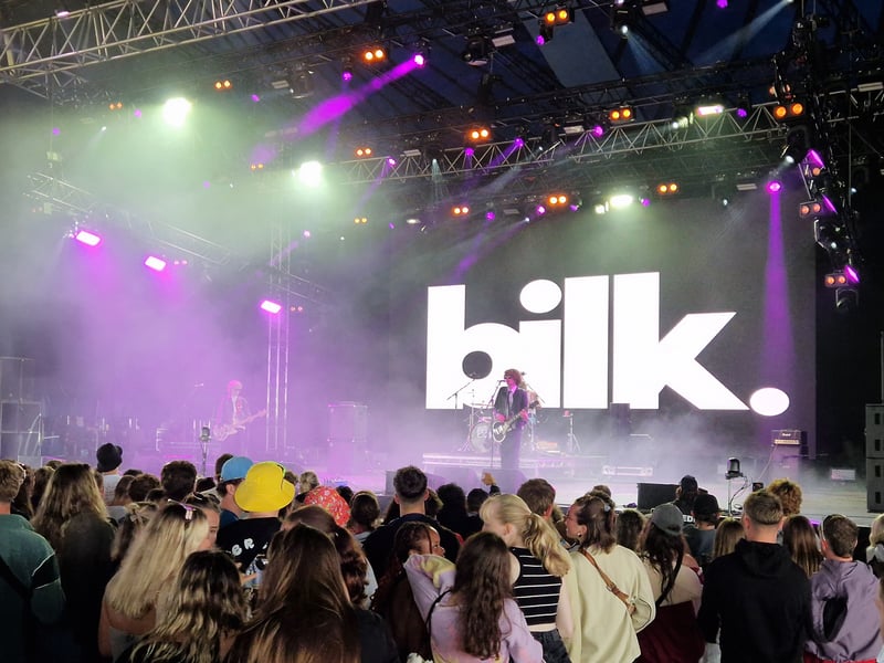 Catch Bilk’s raw punk energy in the intimate setting of the Oh Yeah Music Centre, Belfast, on March 28.