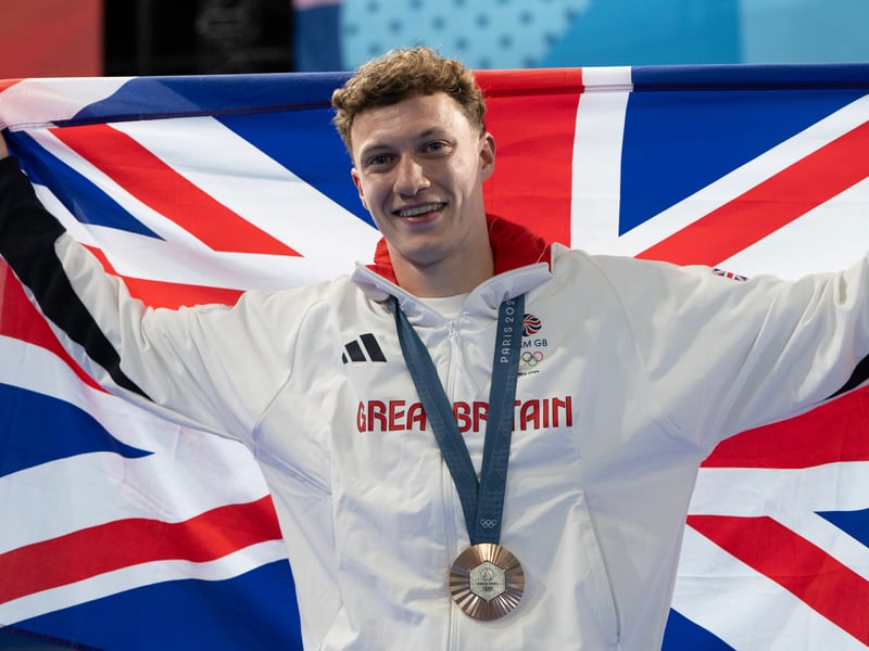 Noah Williams was a Team GB medal winner in the Men's Diving, 10m platform.