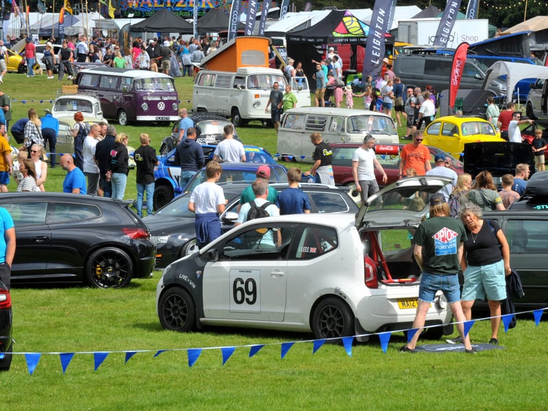 A busy weekend for the VW festival at Harewood House. (pic by Steve Riding / National World)