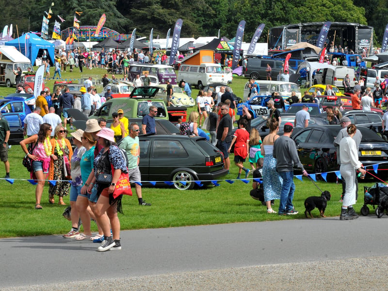 The Fab Four.....Beetles from down the years lined up. (pic by Steve Riding / National World)