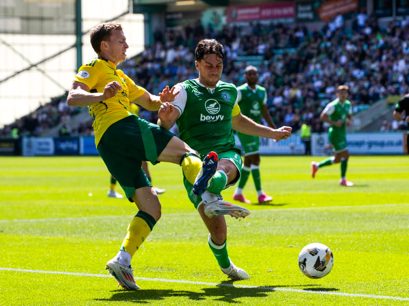 His set-pieces were poor and he was often overran into the centre of the park, with McGregor dominating.
