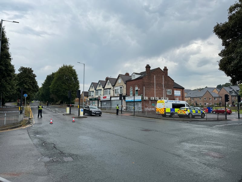 The incident, on Stainbeck Road, was reported shortly before 3pm yesterday (August 11).