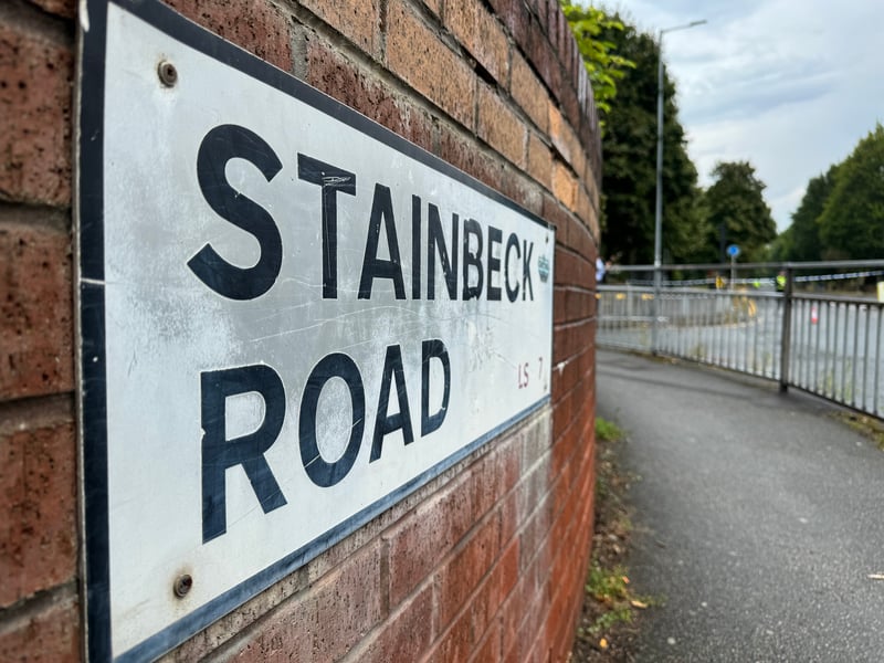 Forensic examinations and specialist searches continue in the area surrounding Stainbeck Road.
