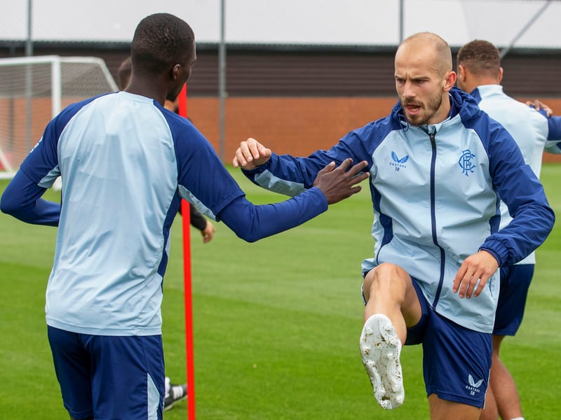 Clement already warned that the Czechia international may not start against Kyiv, admitting he “needs speak with my medical staff, with my performance staff and with him” to see how he feels after his exertions against Motherwell. However, we feel he could be a surprise starter after his impressive weekend display.