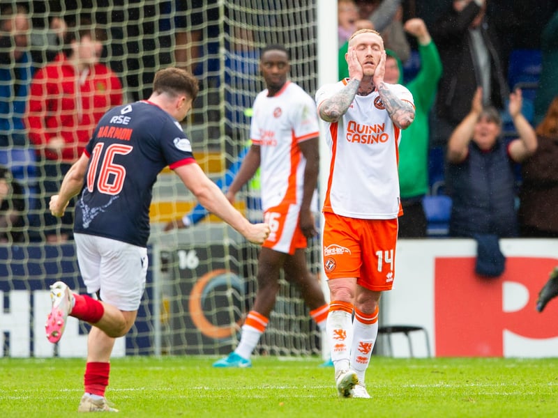 Ross County left-back was solid in defence and got forward in attack where possible as Staggies battled back to draw with Dundee Utd.