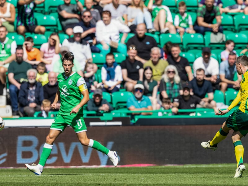 Aside from his excellent strike to make it 2-0 for Celtic against Hibs, the Hoops' skipper completely controlled the match at Easter Road.