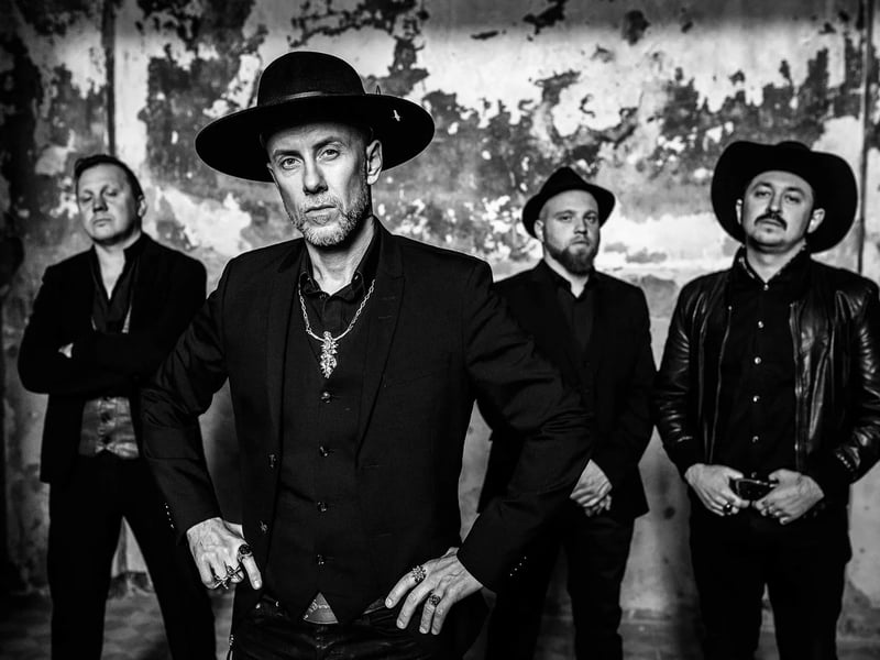 Known to many for his role in blackened death metal group Behemoth, lead singer Nergal's project Me and That Man is still dark, but a lot less noisy - but by no means less ominous. 
