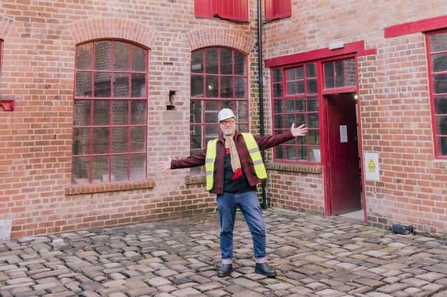 The legendary Sheffield artist Pete McKee was the first of the new tenants at Leah's Yard to be announced back in November 2023. He is moving his gallery there from Sharrow Vale Road, where it was previously based. Pete said back in November that 'to be able to place my gallery where once the Artisans of Sheffield produced their wares was an opportunity I couldn’t resist'.