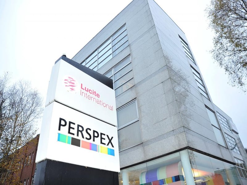 Perspex® acrylic is manufactured in Darwen, and has been for over 85 years. It is the only production site for Perspex® across the entire UK.
The product, a premium cast acrylic, was first made in the UK in 1933 and trademarked a year later. The manufacturing plant was moved to Darwen during the Second World War to be a safe location for the production of Spitfire canopies. The firm just moved its maufacturing operations from Orchard Mill, near the town centre, to a new £40m plant at Chapels Park.
