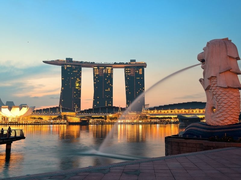 Completing our list, and welcoming another £0.8 billion in good from Scotland last year, is Singapore.