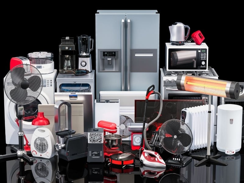 Scotland imported electrical machinery and appliances worth a total of £1.2 billion last year.