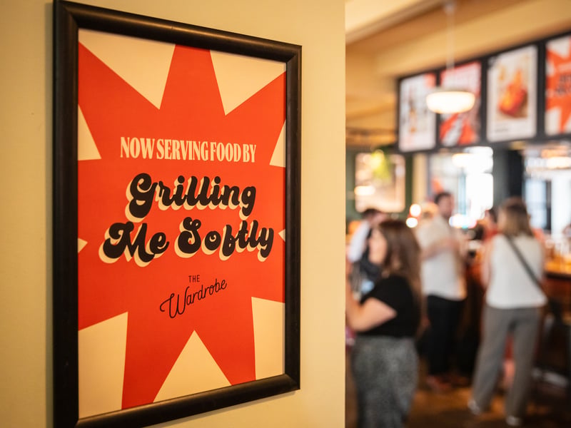 The venue has relaunched its kitchen in collaboration with the team at Grilling Me Softly
